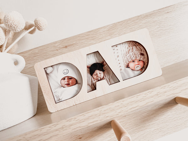 Father's Day DIY Photo Block